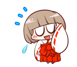 Japanese Psychic Priestess sticker #4940088