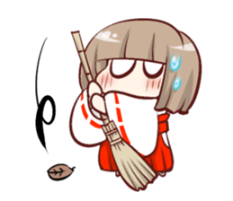 Japanese Psychic Priestess sticker #4940089