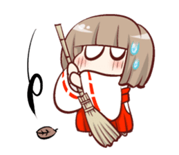 Japanese Psychic Priestess sticker #4940089