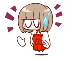 Japanese Psychic Priestess sticker #4940090