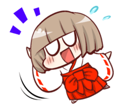 Japanese Psychic Priestess sticker #4940094