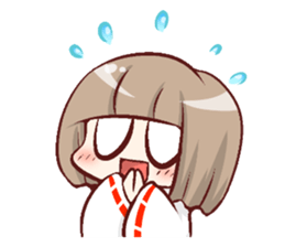 Japanese Psychic Priestess sticker #4940096