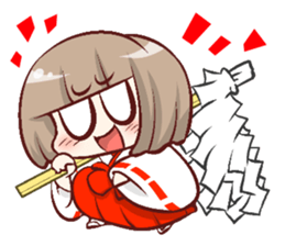 Japanese Psychic Priestess sticker #4940097