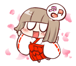 Japanese Psychic Priestess sticker #4940098