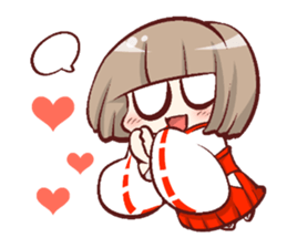 Japanese Psychic Priestess sticker #4940100