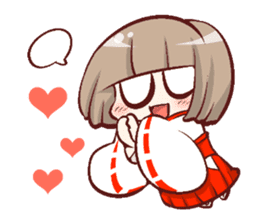 Japanese Psychic Priestess sticker #4940100