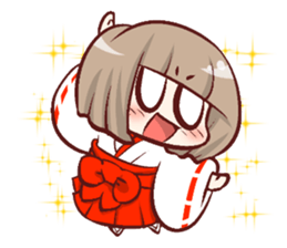 Japanese Psychic Priestess sticker #4940102