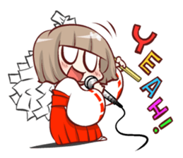 Japanese Psychic Priestess sticker #4940103