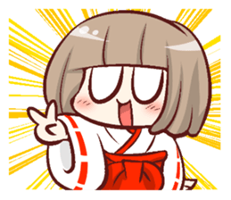 Japanese Psychic Priestess sticker #4940104