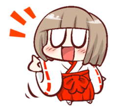 Japanese Psychic Priestess sticker #4940106