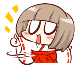 Japanese Psychic Priestess sticker #4940107