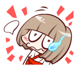 Japanese Psychic Priestess sticker #4940110