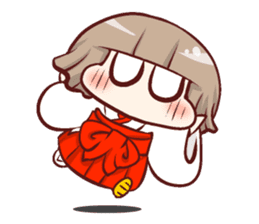 Japanese Psychic Priestess sticker #4940115