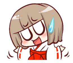 Japanese Psychic Priestess sticker #4940117