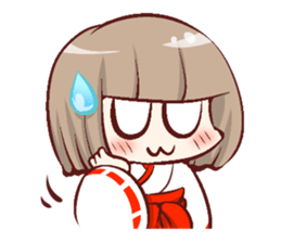 Japanese Psychic Priestess sticker #4940118