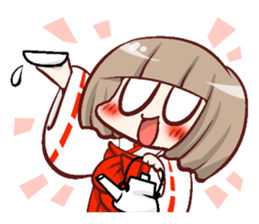 Japanese Psychic Priestess sticker #4940119