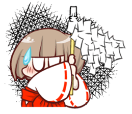 Japanese Psychic Priestess sticker #4940124