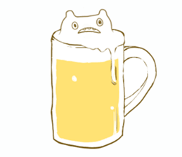 strange cat? sticker #4940502