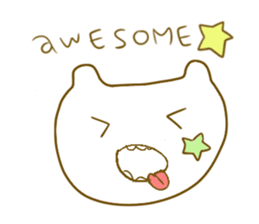 strange cat? sticker #4940518