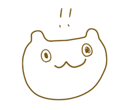 strange cat? sticker #4940520