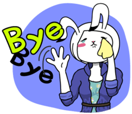 Arctic hare Polare sticker #4941607