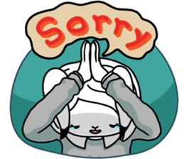 Arctic hare Polare sticker #4941623