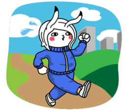 Arctic hare Polare sticker #4941625