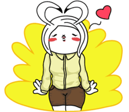 Arctic hare Polare sticker #4941627