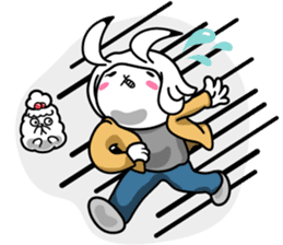 Arctic hare Polare sticker #4941643