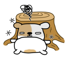 Marron cream chocolate sticker #4941943