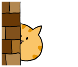 Red Tabby Cat Everyday sticker #4942585