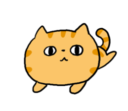 Red Tabby Cat Everyday sticker #4942598