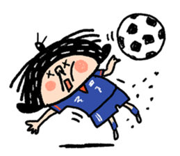 Good luck! Soccer sticker #4942770
