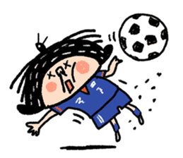 Good luck! Soccer sticker #4942770