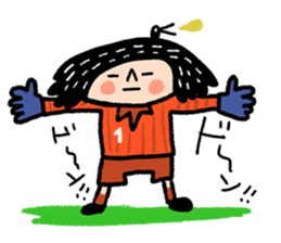 Good luck! Soccer sticker #4942795