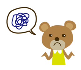 Bear of Billy and Benny sticker #4942935