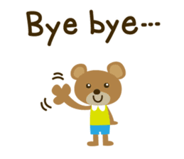 Bear of Billy and Benny sticker #4942940