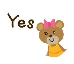 Bear of Billy and Benny sticker #4942942