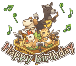 Rakuen Seikatsu Hitsujimura Sticker sticker #4943216