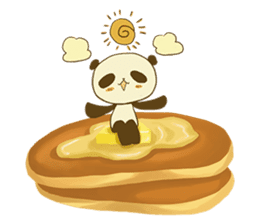 Panda That Lives on Sweets sticker #4943371
