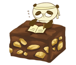 Panda That Lives on Sweets sticker #4943378