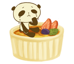Panda That Lives on Sweets sticker #4943381