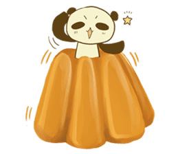 Panda That Lives on Sweets sticker #4943385