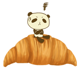 Panda That Lives on Sweets sticker #4943399