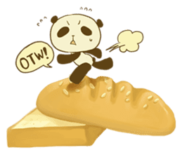 Panda That Lives on Sweets sticker #4943403