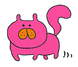 Cat of few words.2 sticker #4943486