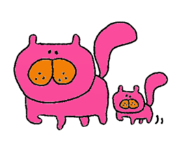 Cat of few words.2 sticker #4943495