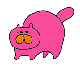 Cat of few words.2 sticker #4943498