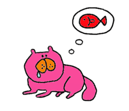 Cat of few words.2 sticker #4943507