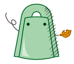 Bronze bell of Izumo local accent sticker #4943939